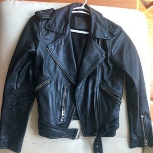 All Saints leather jacket. Size 2.